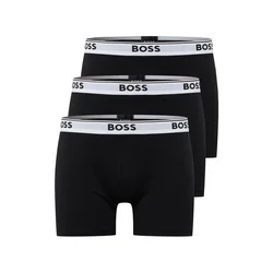 BOSS Boksarice Power svetlo siva/črna/bela