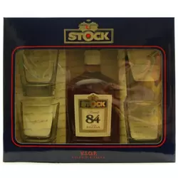BRENDY STOCK 84 0.7L + 4 CASE