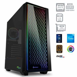 PCPLUS gaming računalnik Storm (i5-12400F 16GB 1TB NVMe SSD GeForce RTX 3050 8GB RGB DOS)