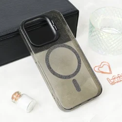Maska Magsafe Sparkle za iPhone 13 Pro 6.1 crna