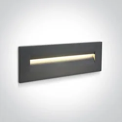 UGRADBENA SVJETILJKA LED/8,5W/3000K/160lm/44°/240V IP65 ANTRACIT