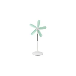 Stojni ventilator 15W/230V 100 cm bela/zelena