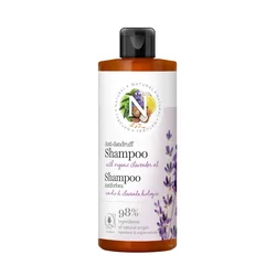 NATURAL Šampon protiv peruti sa organskim uljem lavande, 200 ml