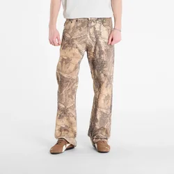 Jeans PLEASURES Hendrix Flare Jeans Brown Tree 28