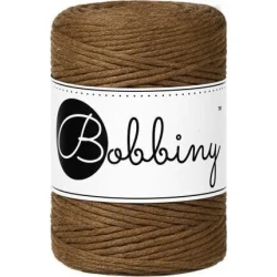 Bobbiny Macrame Cord 1,5 mm 100 m Nut Brown Vrvica