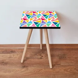 Hanah Home Klub sto Shp16, 35x42x35 cm, Šareni