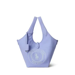 Polo Ralph Lauren Nakupovalna torba safir/bela