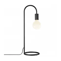 Nordlux - Stona lampa PACO 1xE27/25W/230V crna