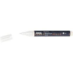 Kreul 92781 Tekstilni flomaster White 1 kos