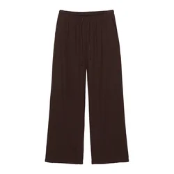 Pull&Bear Hlače čokolada