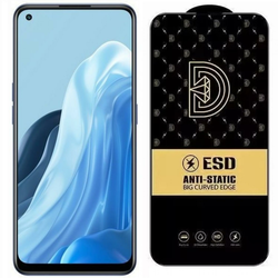 Diamond antistatičko kaljeno staklo za Oppo Reno5 5G - Crna KP24215