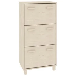 Ormarić za cipele HAMAR boja meda 59,5x35x117 cm od borovine