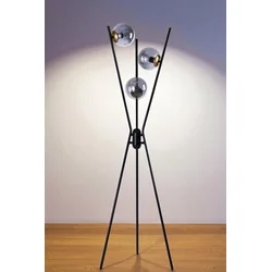 Podna lampa Kervan, Crna