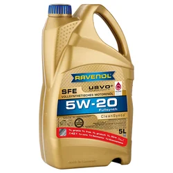 Ravenol Motorno ulje Super Fuel Economy SFE 5W-20, 5 l (promocija 4+1)