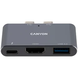 CANYON hub DS-1 3in1 Thunderbolt 3 Space Grey