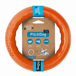 Pasja igrača Pitch Dog 20 cm, oranžna