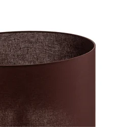 Duolla Svetilka Roller, rjava, O 50 cm, višina 30 cm - Tkanine/tekstil