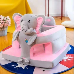 Dečija plišana foteljica Little Elephant - roze ( KLK2700-LER )