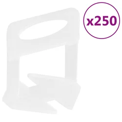 Kopče za niveliranje pločica 250 kom 3 mm
