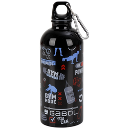 Aluminijska boca za vodu Gabol Training - 600 ml