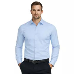 Espada - moška srajca Regular Fit - svetlo modra
