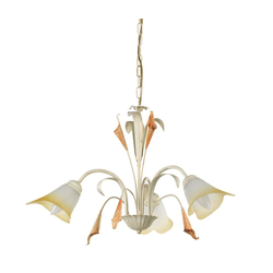 ONLI - Luster na lancu LUCREZIA 3xE14/6W/230V krem boje