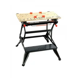 Black & Decker WM825 radni sto sklopivi nosivost 250kg dimenzije 740X562mm otvaranje 0-226mm