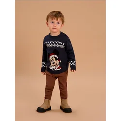 Sinsay - Džemper Mickey Mouse - plavozeleno