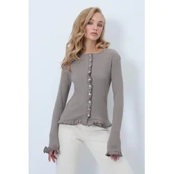 Trend Alacati Stili Ženska bluza Alc-X14533, Bež