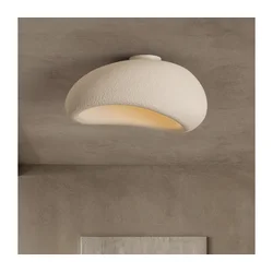 BRILAGI - Plafonsko svetlo WABI SABI 1xE27/60W/230V prečnik 50 cm bela