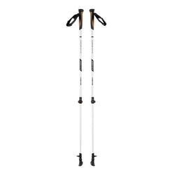 KLARFIT Bilbao TX Essential, palice za nordijsko hojo, 10 % karbon, 100 – 130 cm, ročaji iz plute (SPL3-BilbaoGray)