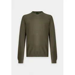 BOSS Pulover Momentum-X Cn 50547507 Khaki Regular Fit