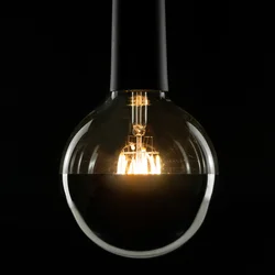 SEGULA LED-Globe E27 6,5W 927 Glavno ogledalo srebrno