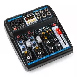 VONYX VMM-P500 MEŠALNA MIZA 4 KANAL USB/BT/MP3