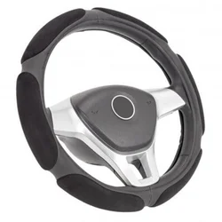 OEM Navlaka za volan Race, 38 cm, Crna
