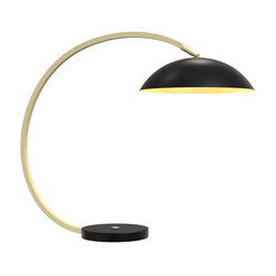 Wofi 8001-104- LED Dodirna prigušiva lampa ROSCOFF LED/10,5W/230V crna/zlatna