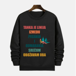 MAFIMI Duks Tanka je linija između pecanja i odmaranja, Crni