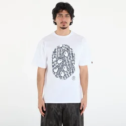 Majice A BATHING APE Japanese Cloud Camo Label Tee UNISEX White XL