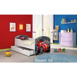 Deciji krevet ACMA I 140x70 F + dusek 6 cm5