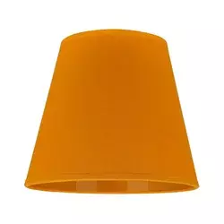 Duolla - Abažur za stonu lampu SOFIA XS E14, prečnik 18,5 cm, žute boje