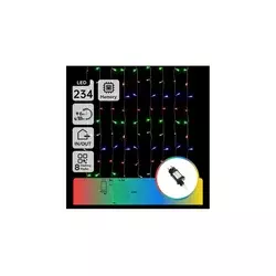 Aigostar - LED spoljašnja girlanda 234xLED/8 funkcija 1,2x1,8 m IP44 višebojna