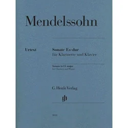 MENDELSSOHN:SONATE ES-DUR KLARINETTE