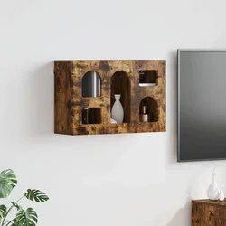 Viseći ormarić Dimljeni hrast 60 x 20 x 40 cm Konstruirano drvo
