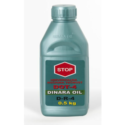 Tečnost za kočnice D-R-4 (DOT 4) 500ml sintetička Dinara Oil