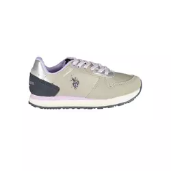 U.S. polo Assn. Patike za devojčice Nobik011Kcnh2_Agsildbl01, Srebrne boje