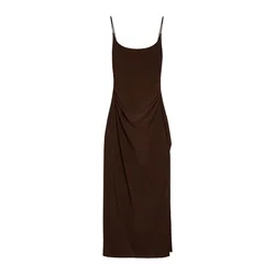 Bershka Obleka rjava
