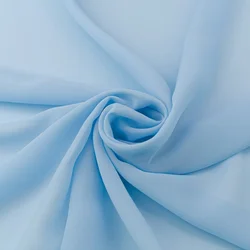 shumee Šifonski material, modre barve