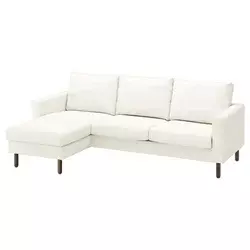 SALTSJÖBADEN Sofa trosed s lenjivcem, Blekinge bela
