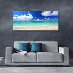 tulup.si Slika na platnu Sea beach landscape 125x50 cm