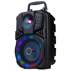 GEMBIRD SPK-BT-LED-01 Bluetooth karaoke zvučnik 5W FM USB SD 3,5mm MIC 6,35mm LED